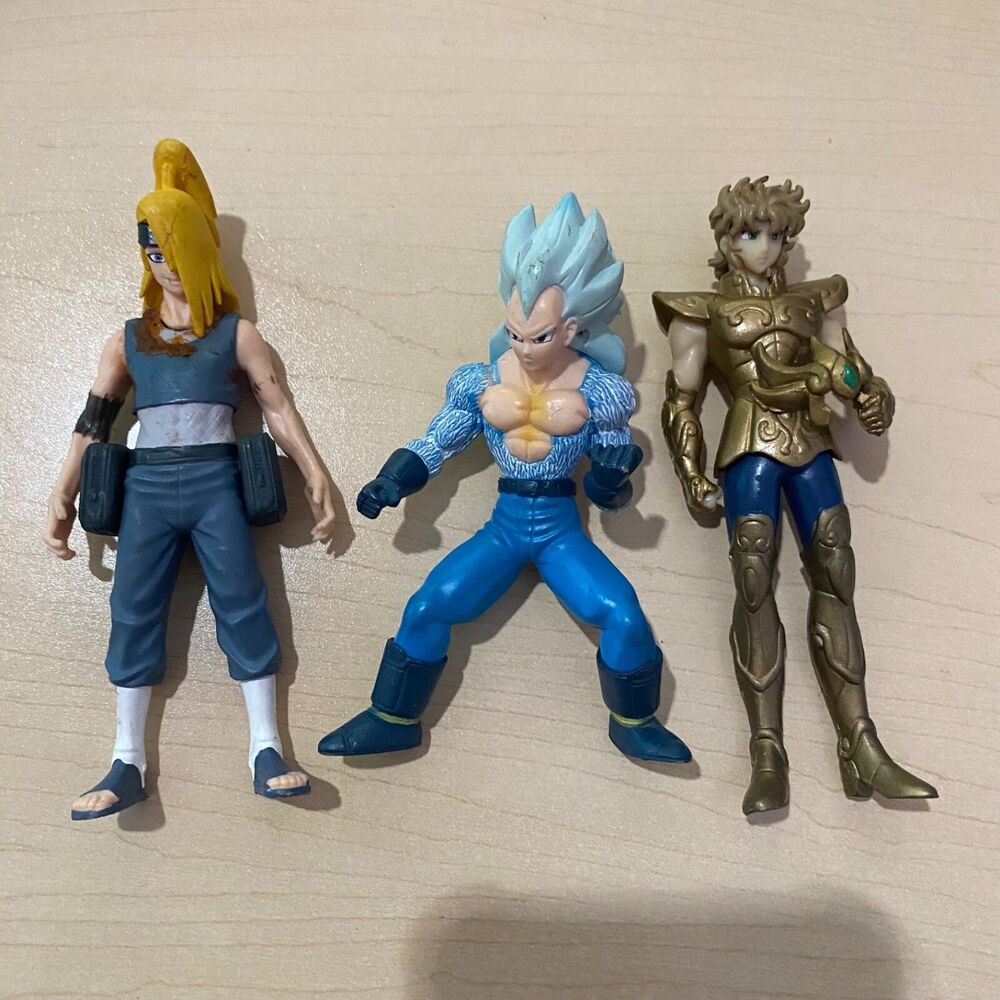 Vegeta SSB Dragon Ball Z Saint seya knights Japanese anime figures lot